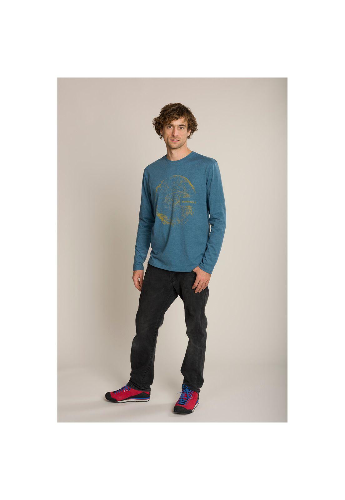 Polera Manga Larga Colorado Azul marino-3