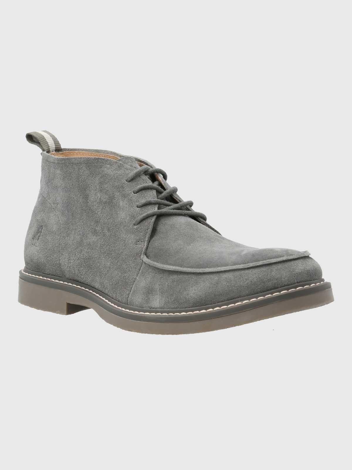 Botin Cuero Hombre Niger Gris-0