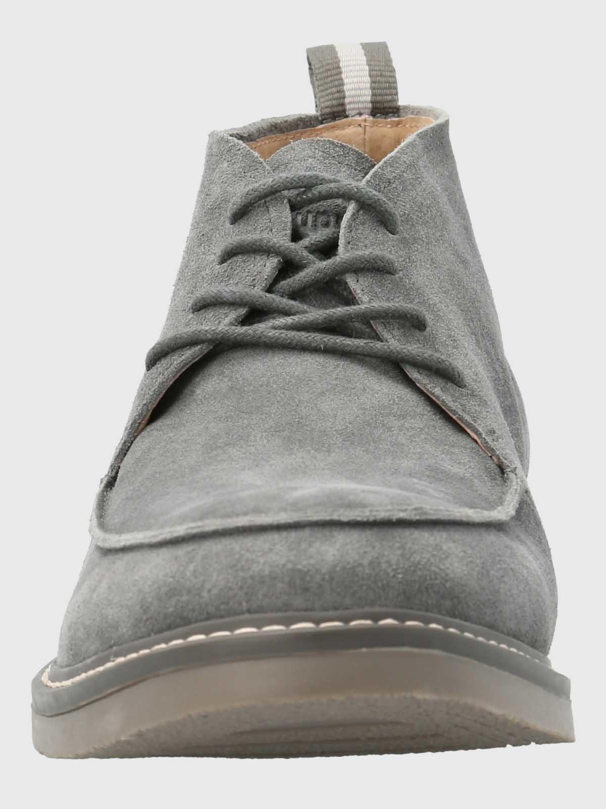 Botin Cuero Hombre Niger Gris-3