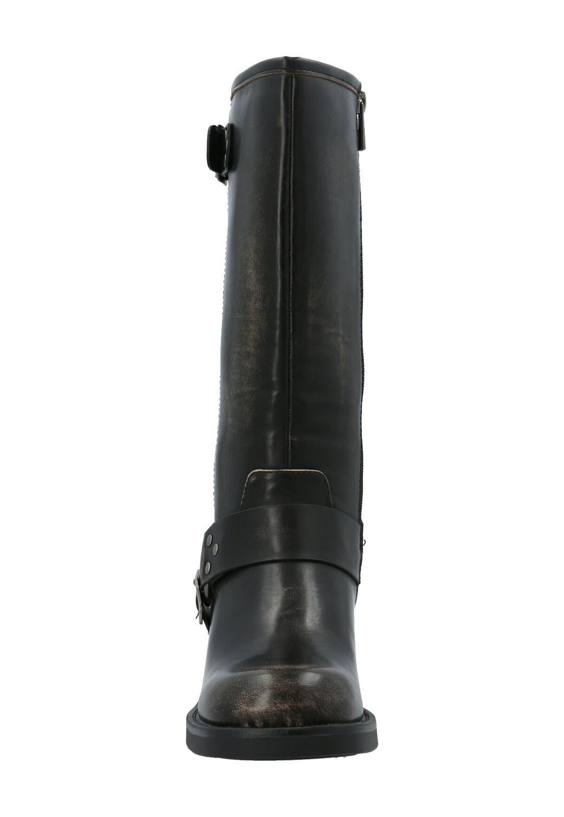 Bota Moulins Mujer Negro-3
