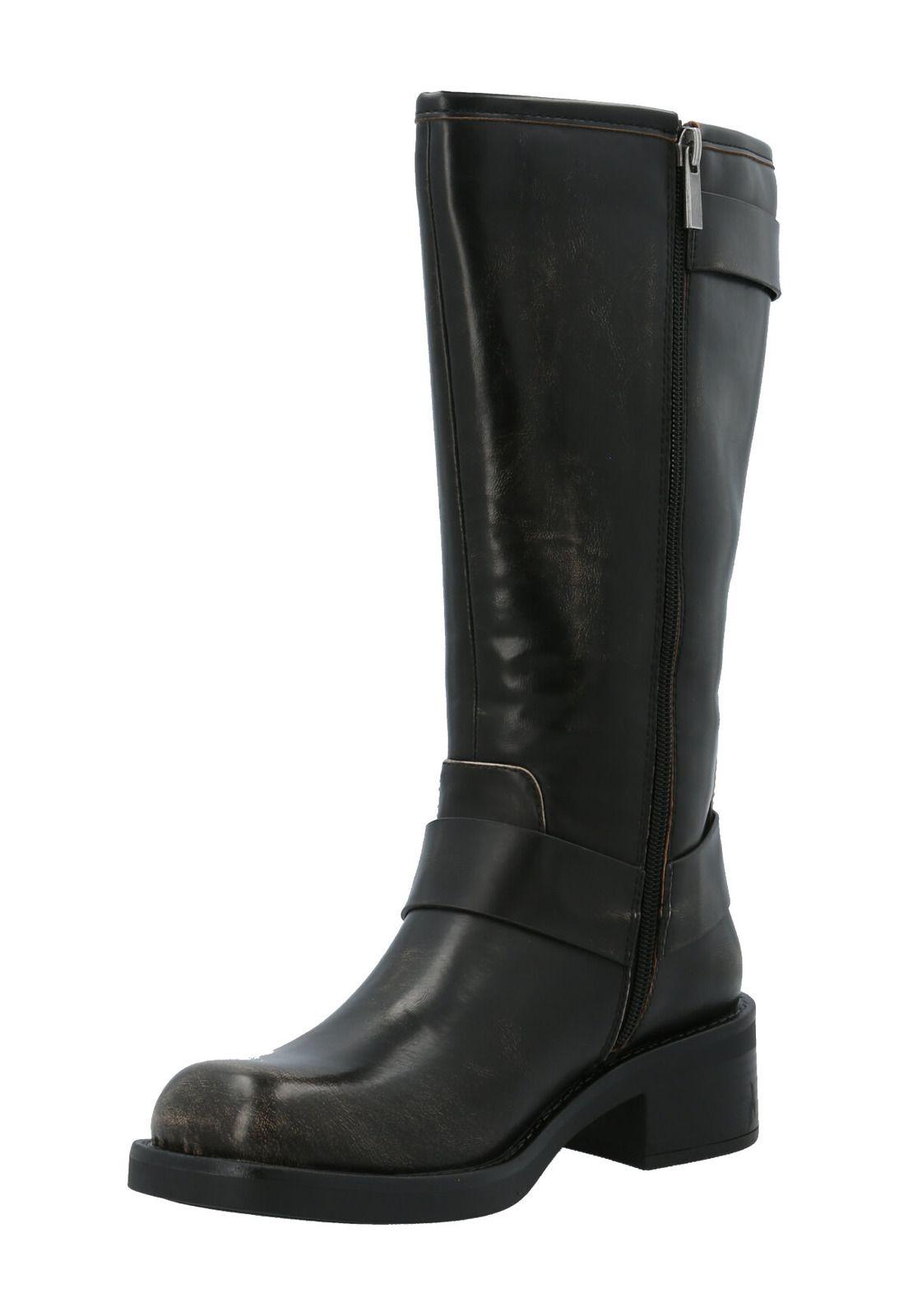 Bota Moulins Mujer Negro-4