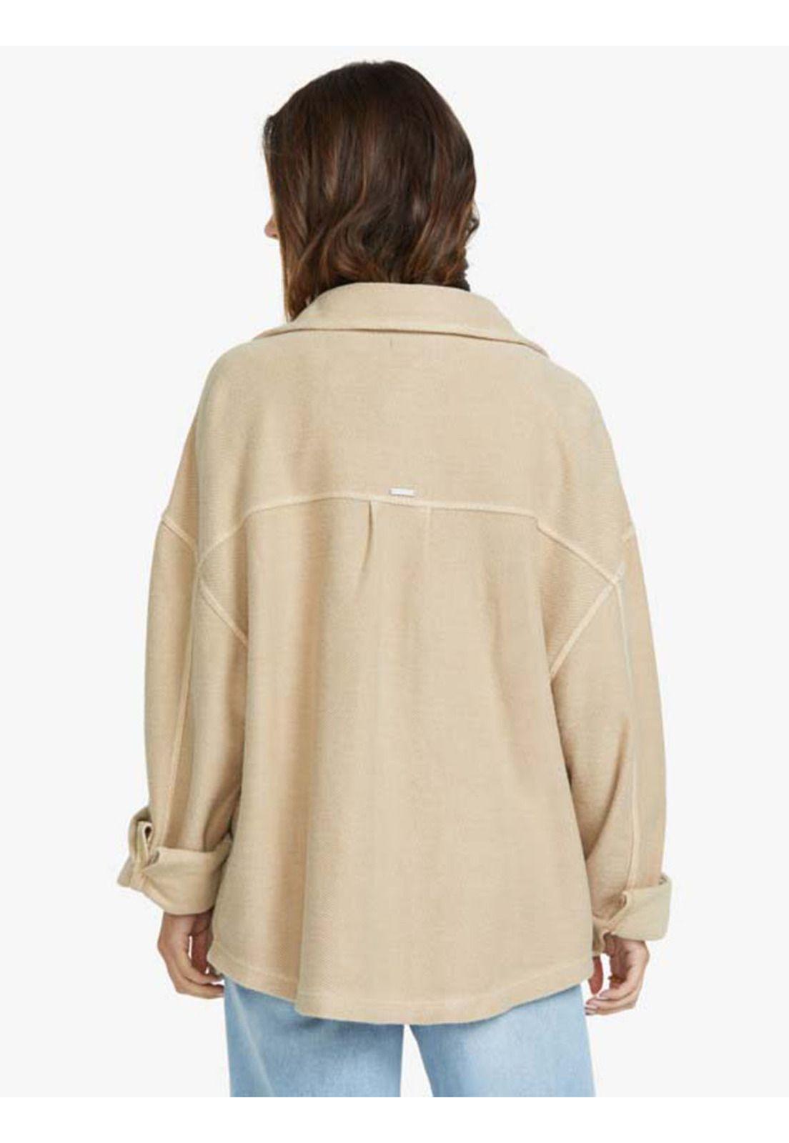 Chaqueta Mujer Everytime Beige Billabong-1
