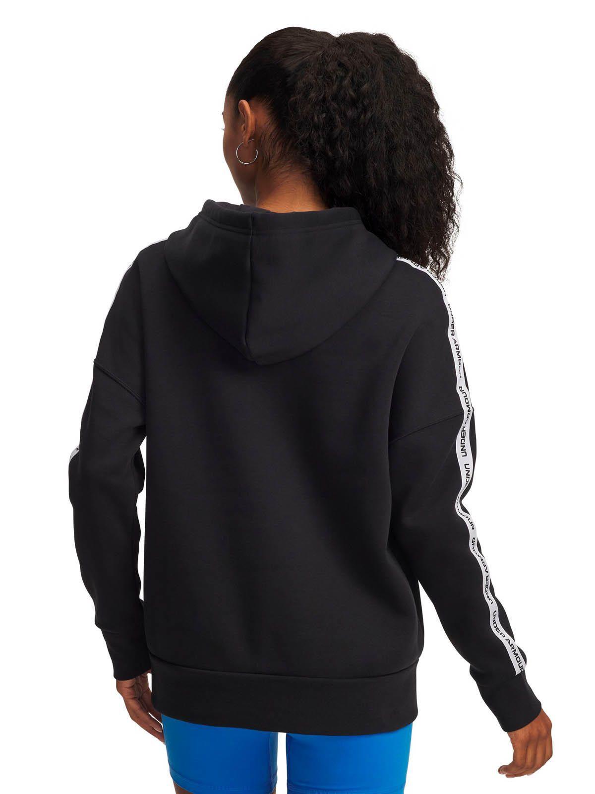 Poleron Lifestyle  Mujer Icon Fleece Tapd HDY Negro  -1