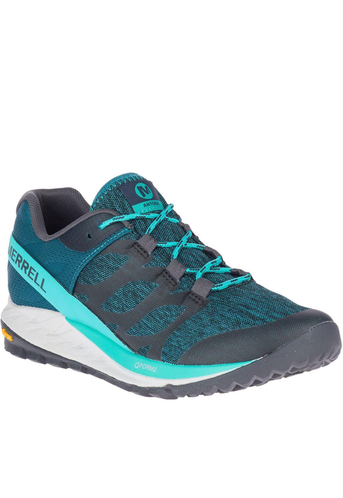 Zapatilla Mujer Antora Azul Petróleo-0