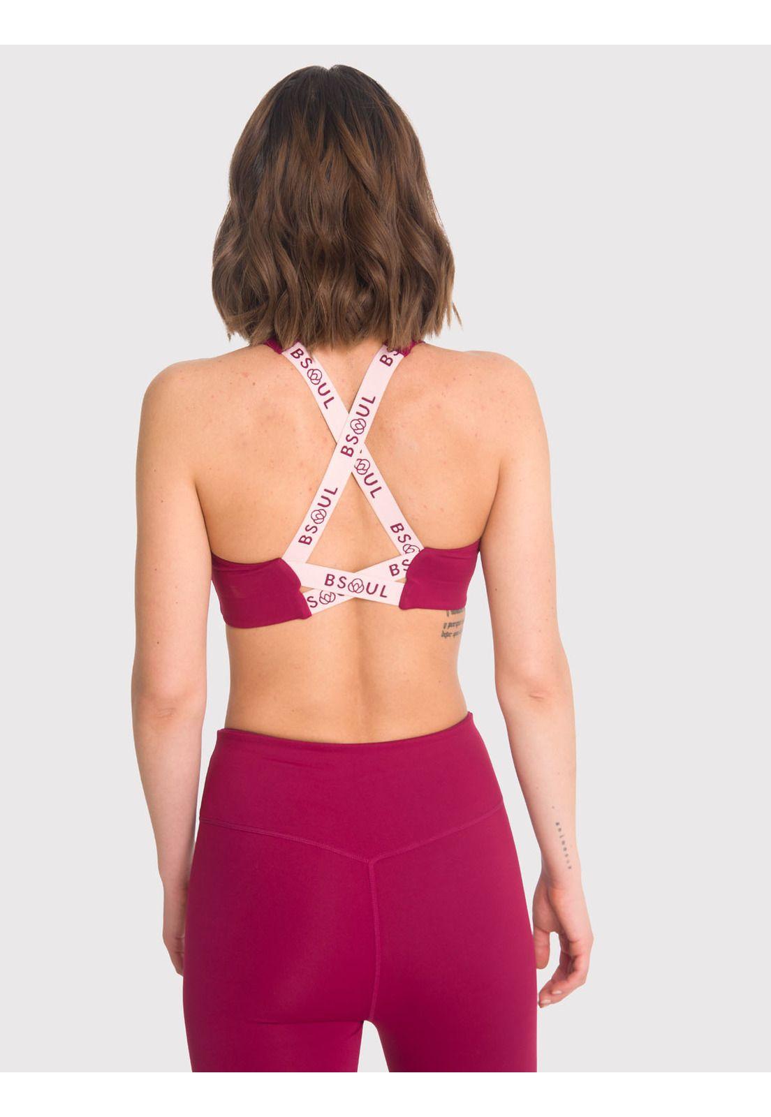 Peto deportivo Mujer Rose Burdeo-4