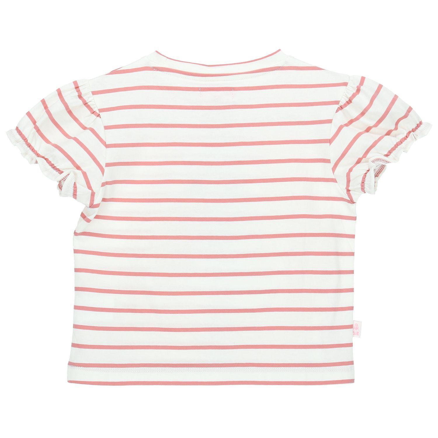 Polera M/C Niña Bordado Rosado-1