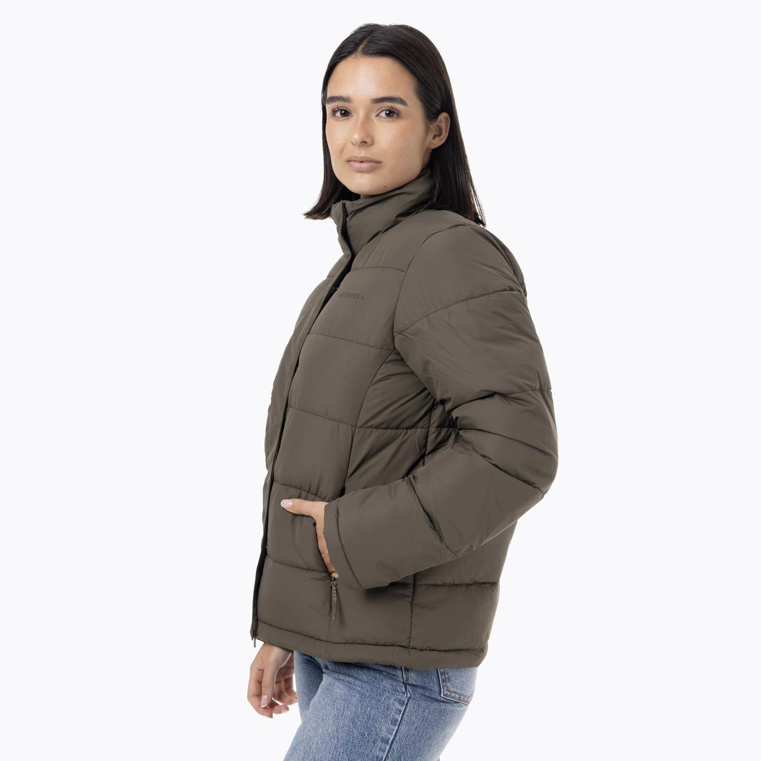 Parka Mujer Puffa Verde-1