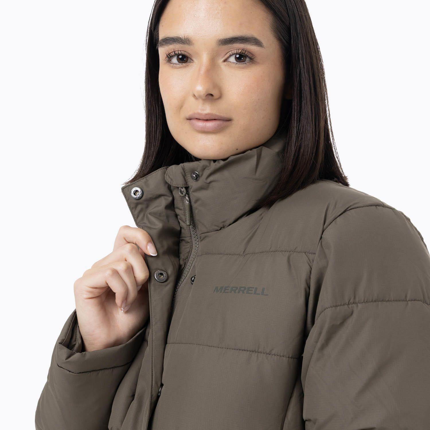 Parka Mujer Puffa Verde-4