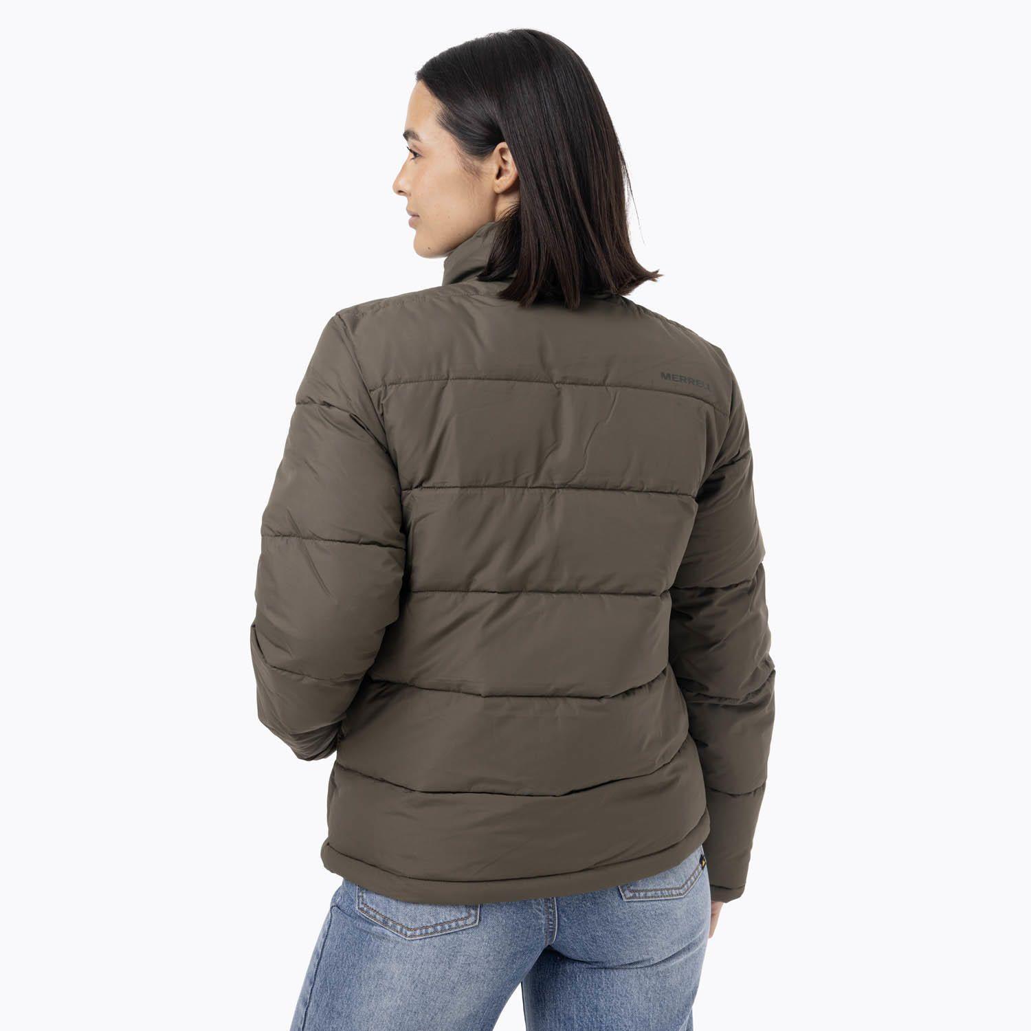 Parka Mujer Puffa Verde-3