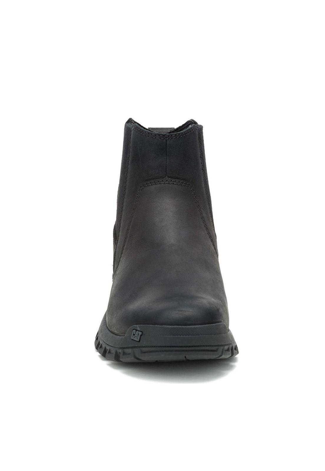 Botin Cuero Hombre Threshold Chelsea Negro-4