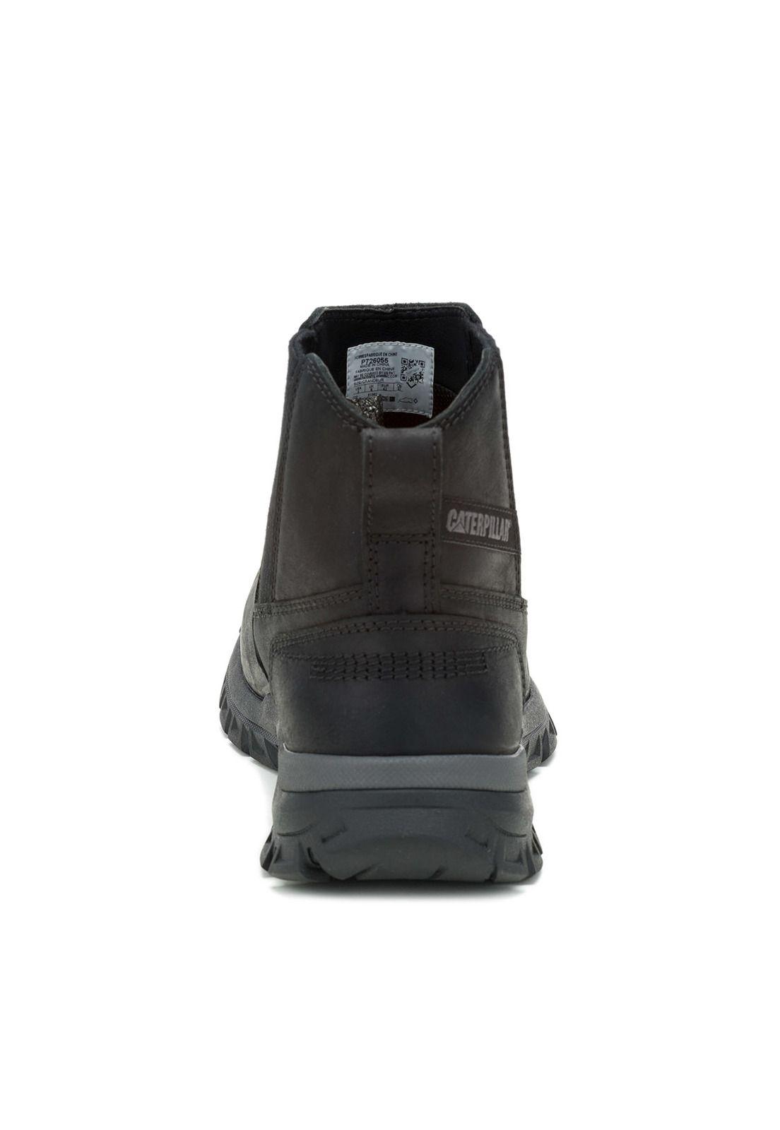 Botin Cuero Hombre Threshold Chelsea Negro-5