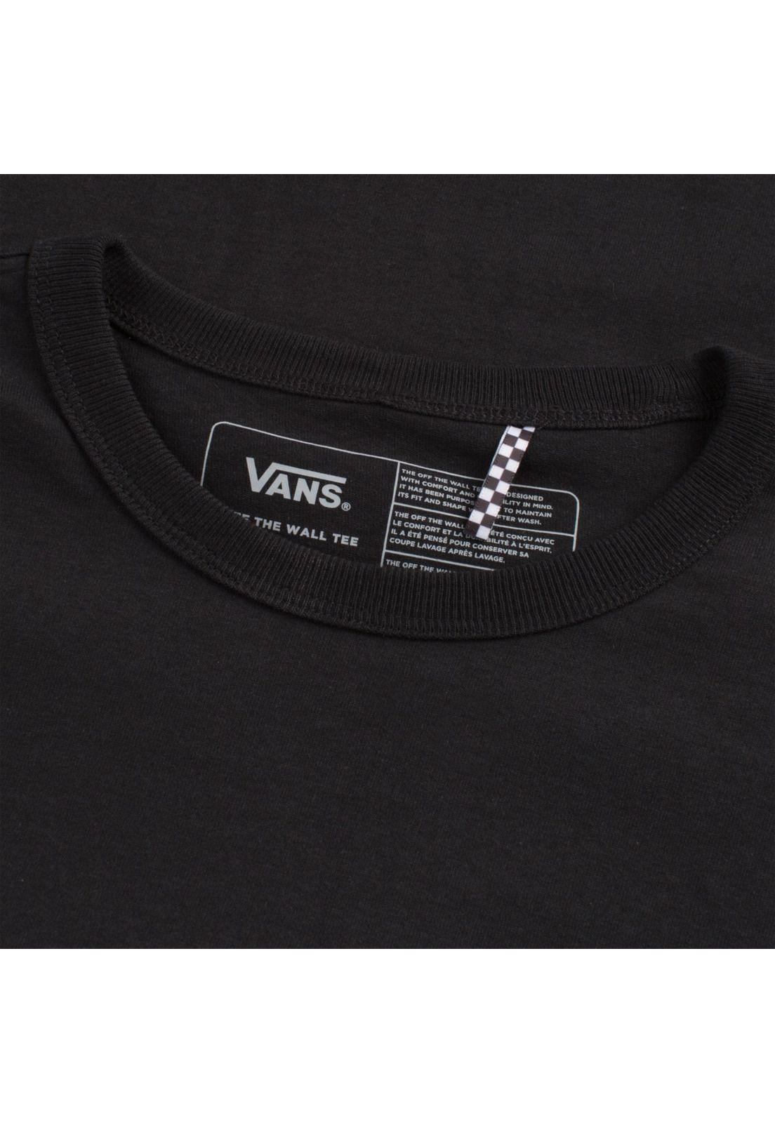 Polera M/L Hombre MN OFF THE WALL CLASSIC LS Negra-2