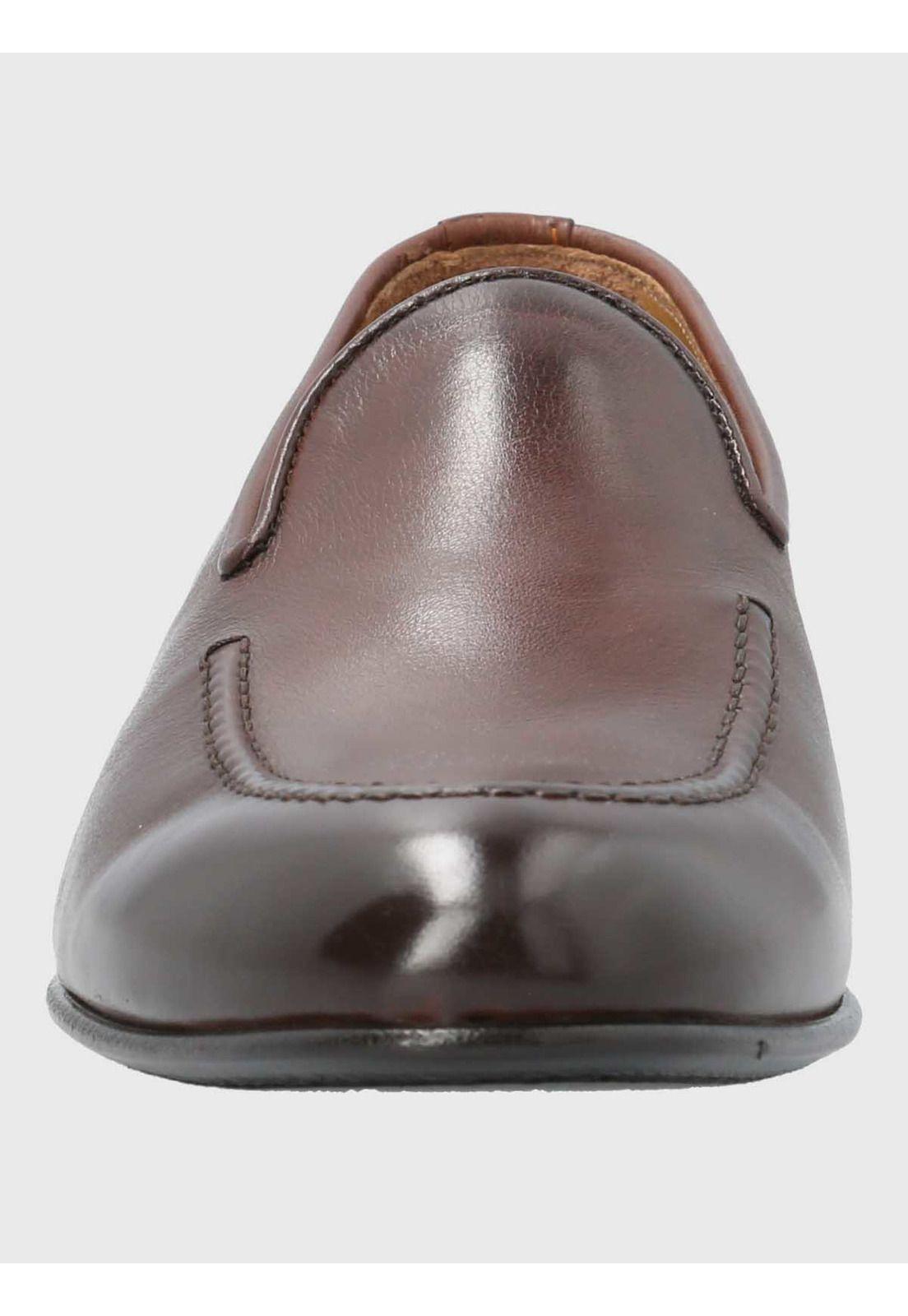 Mocasin Italiano Hombre Cuero Lucca Café-3