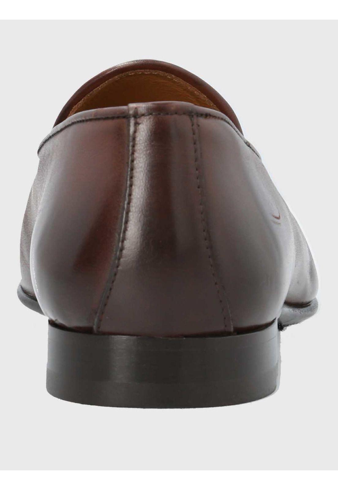 Mocasin Italiano Hombre Cuero Lucca Café-6