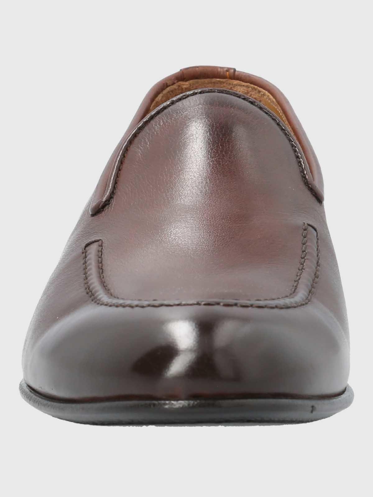 Mocasin Italiano Hombre Cuero Lucca Café-3