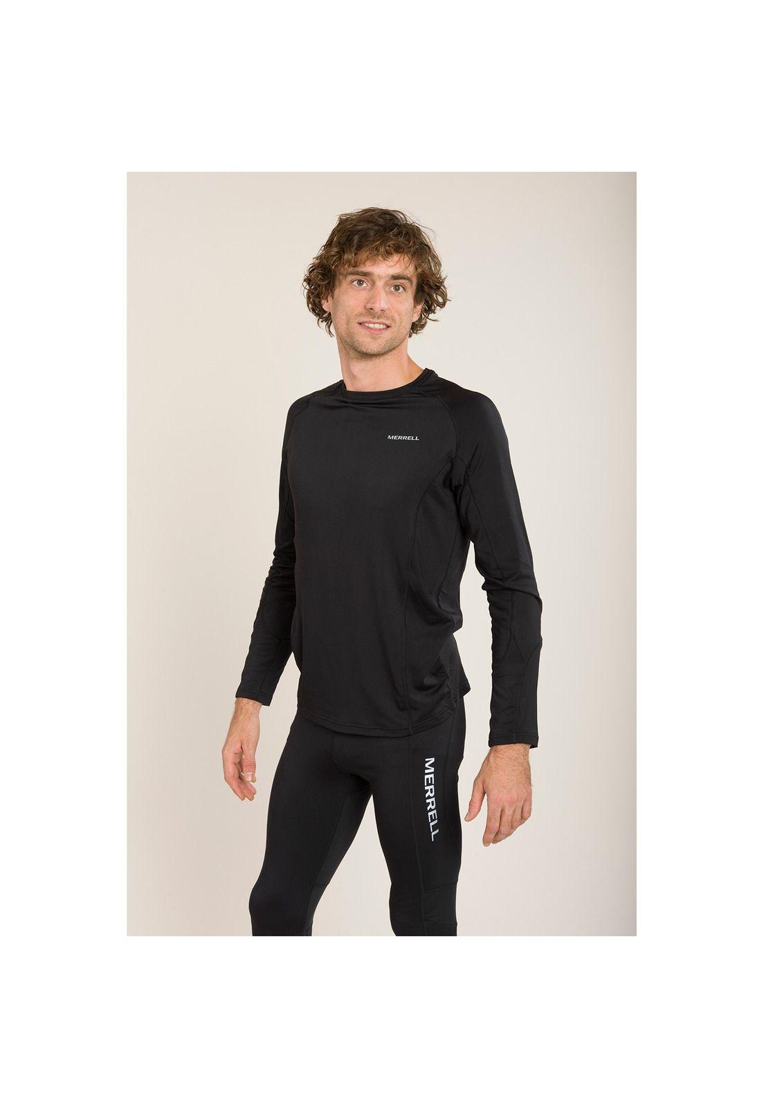 Polera Manga Larga M Primera Capa Negro-1