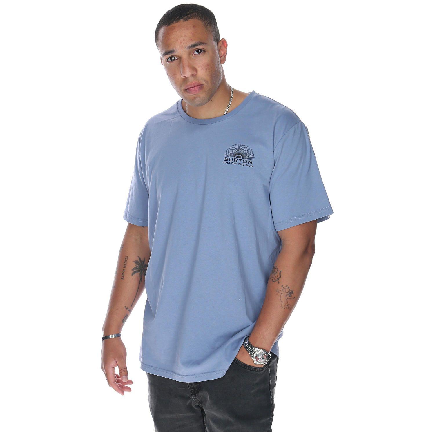 Polera M/C Hombre Sunset Azul-0