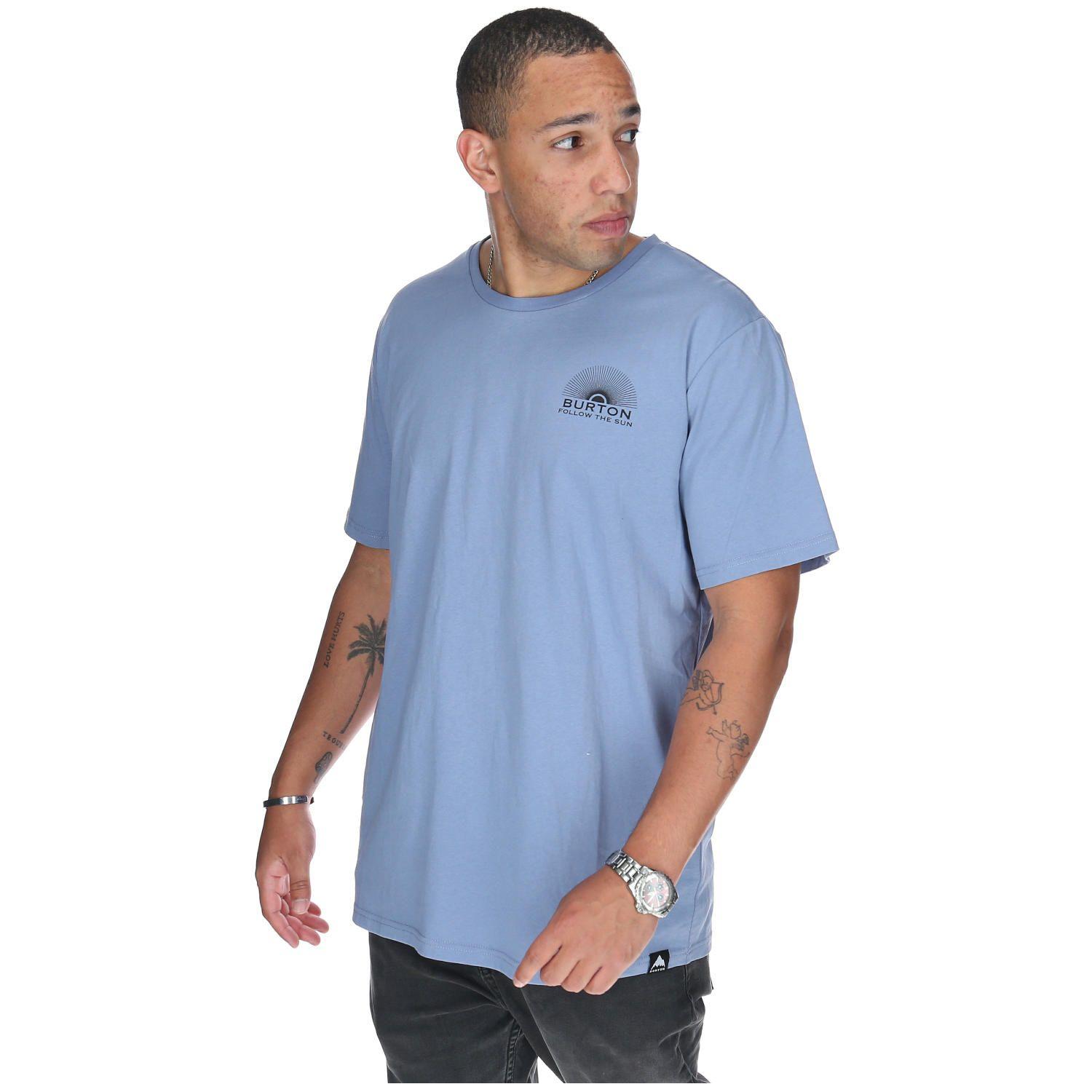 Polera M/C Hombre Sunset Azul-1
