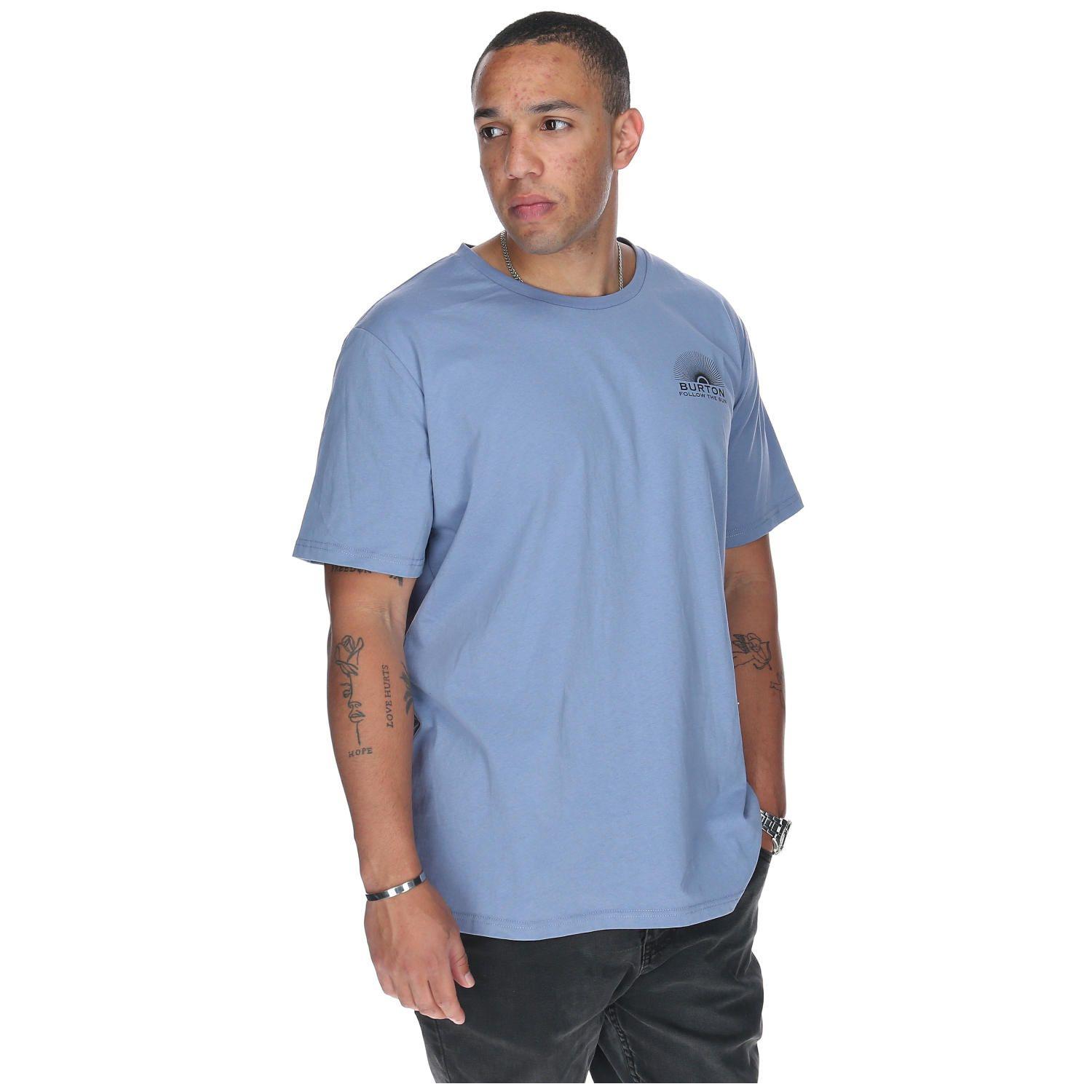 Polera M/C Hombre Sunset Azul-4