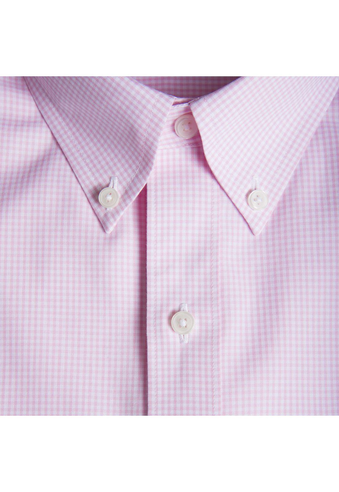 Camisa libre de arrugas Rosado Rockford-4