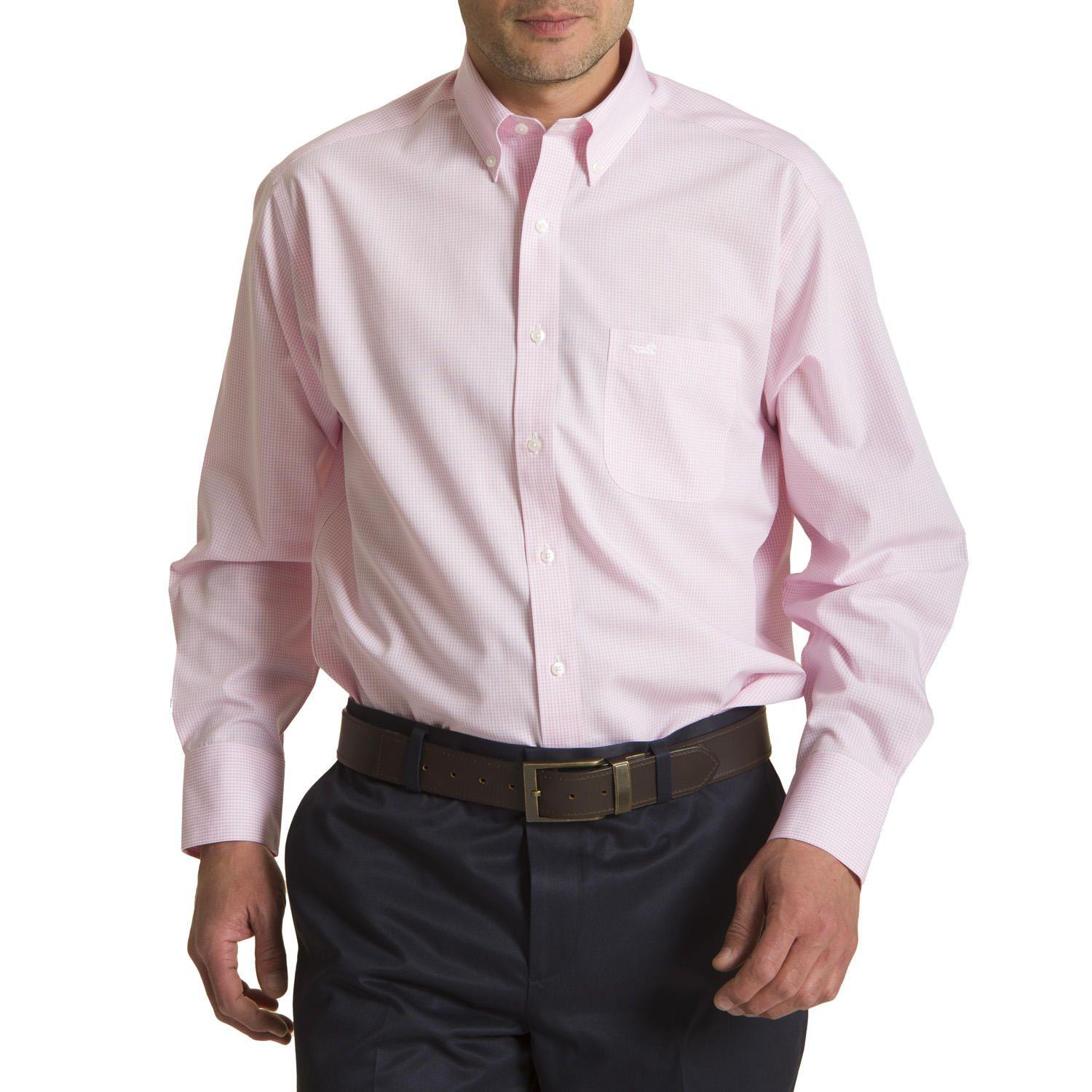 Camisa libre de arrugas Rosado Rockford-0