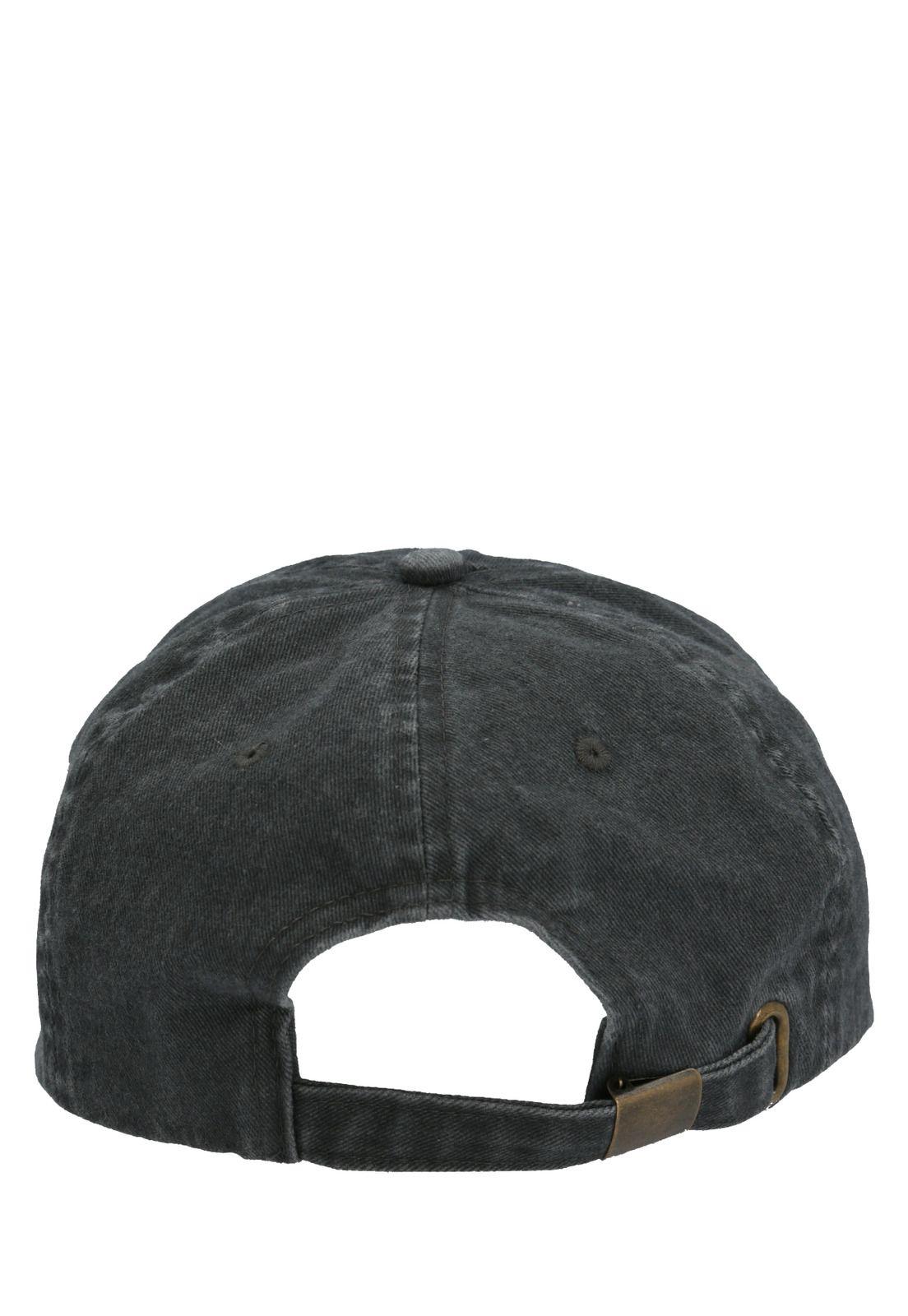 Gorro Gris Oscuro Flower Mujer-3