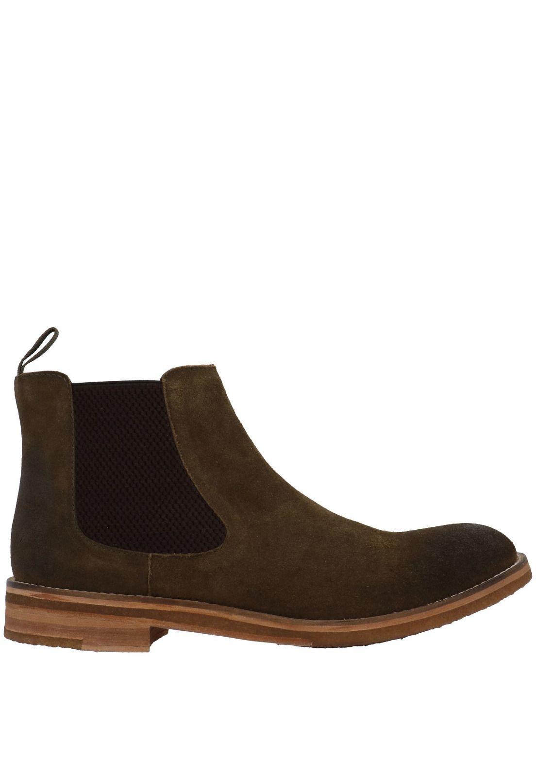 Botín Veleta Casual Verde-1