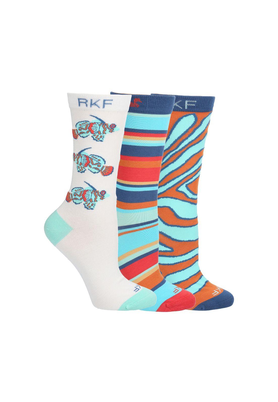 Calcetín Bambú Mujer Pack Gift Fis Multicolor-0