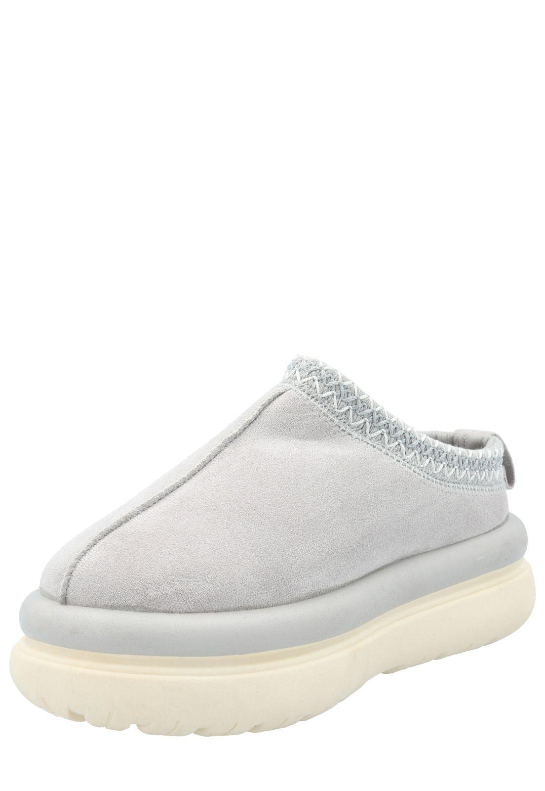 Pantufla Mujer Beki Gris-4