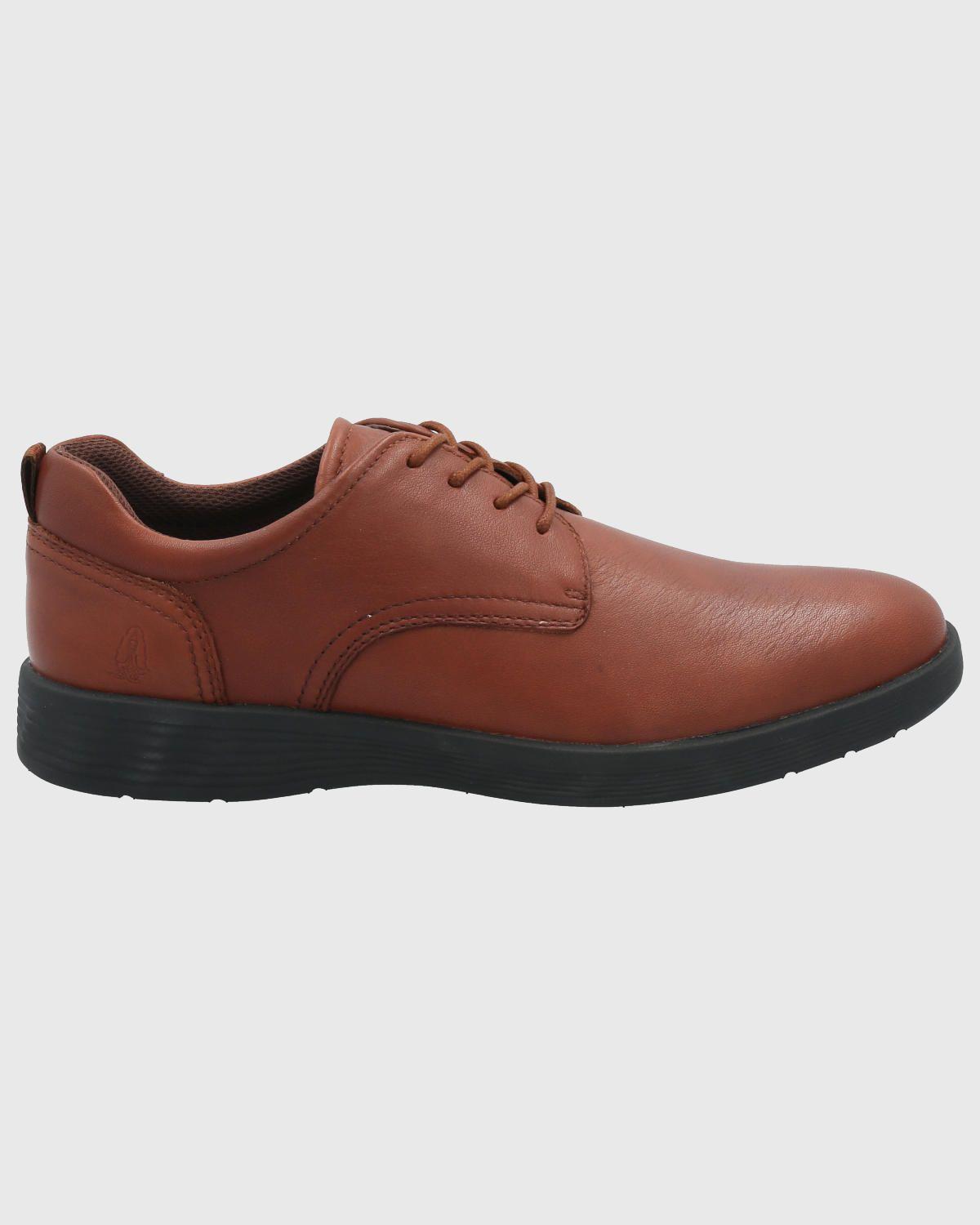 Zapato Cuero Hombre Spinal Town Café-1