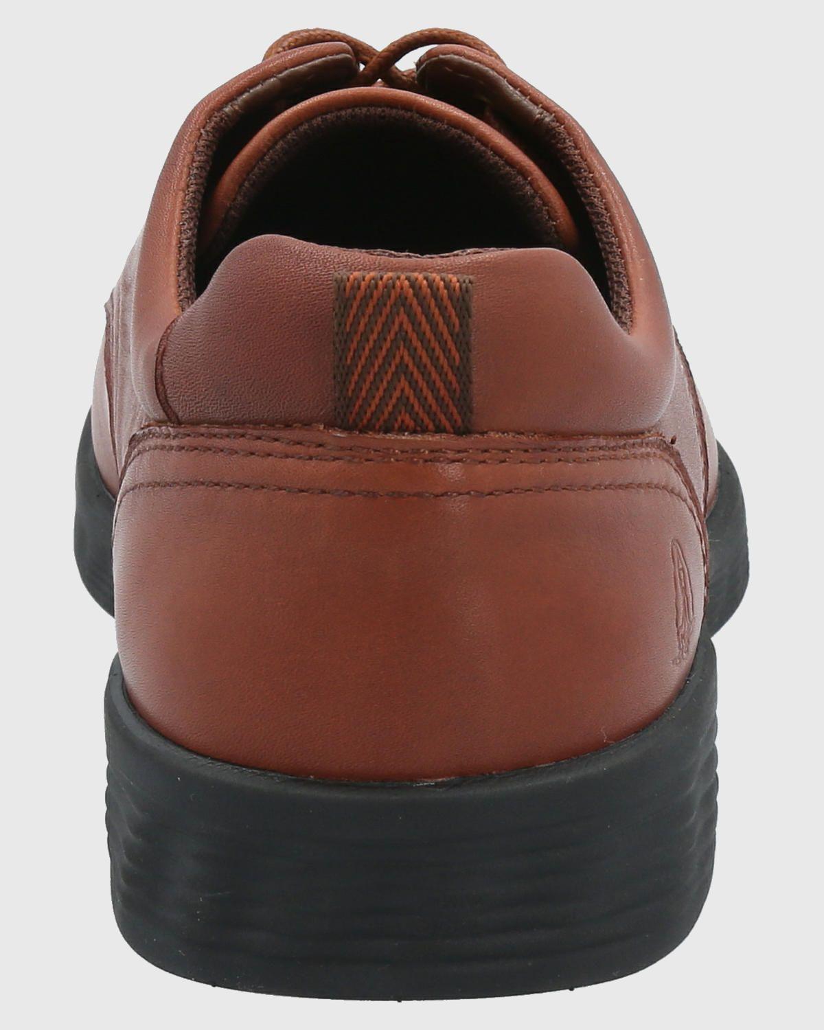 Zapato Cuero Hombre Spinal Town Café-6