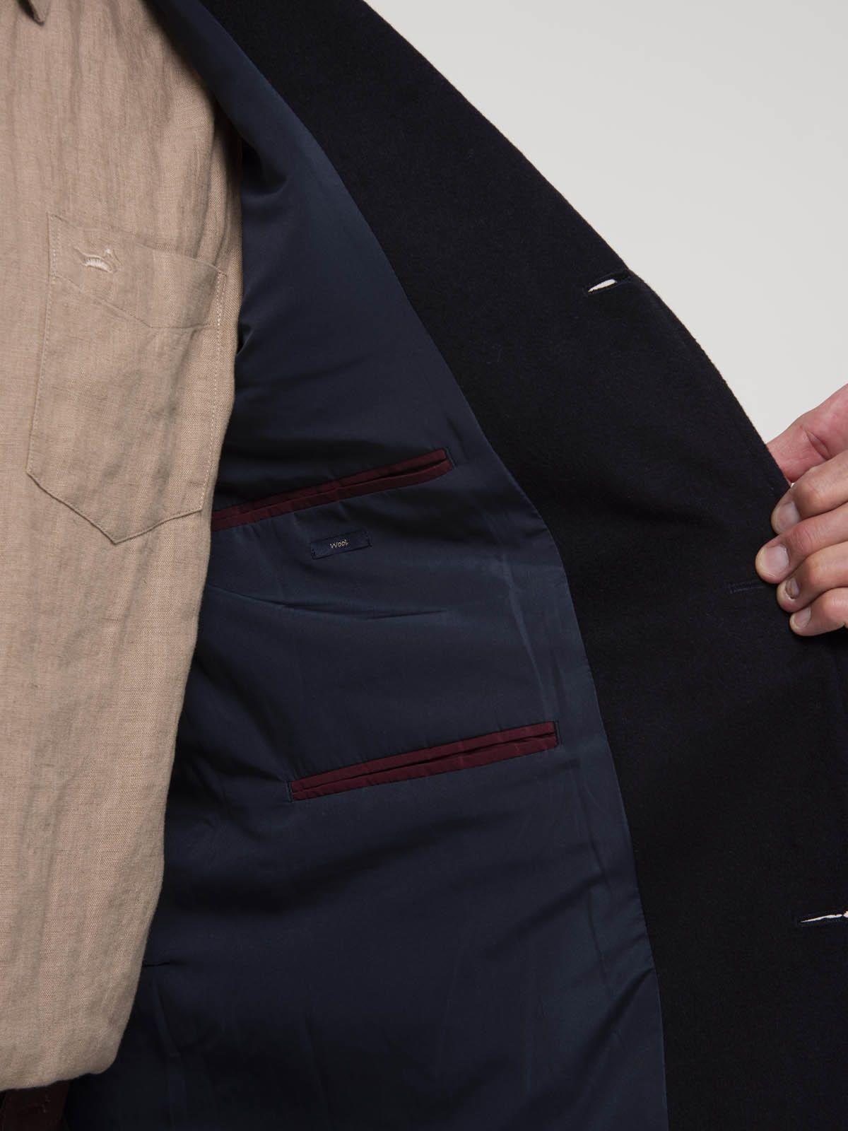 Chaqueta Lana Hombre Arlo Azul-8