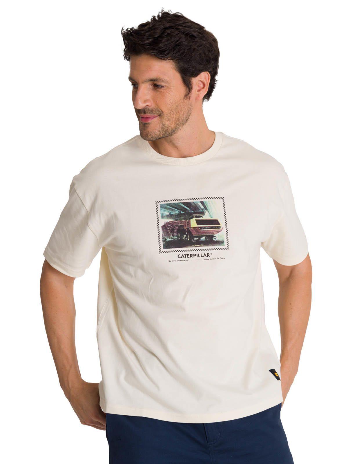 Polera Manga Corta Hombre Relaxed Innovation Blanco-1