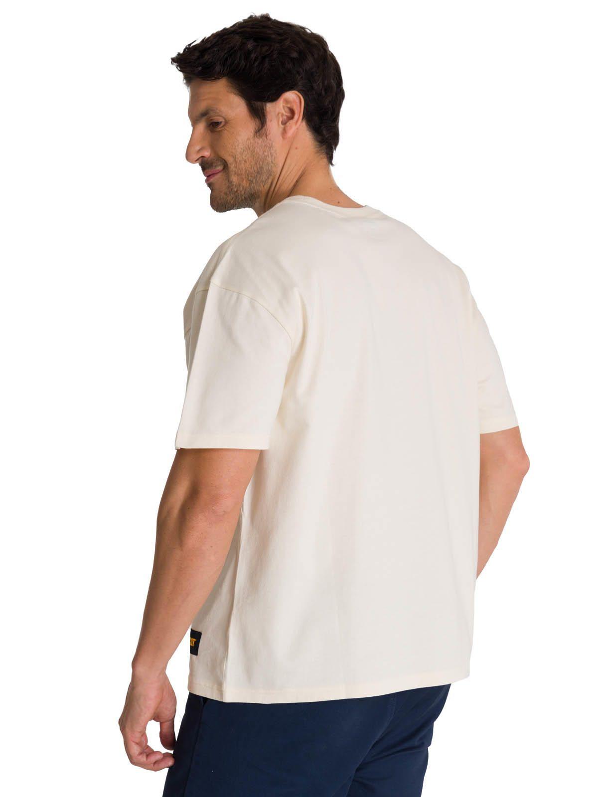 Polera Manga Corta Hombre Relaxed Innovation Blanco-3