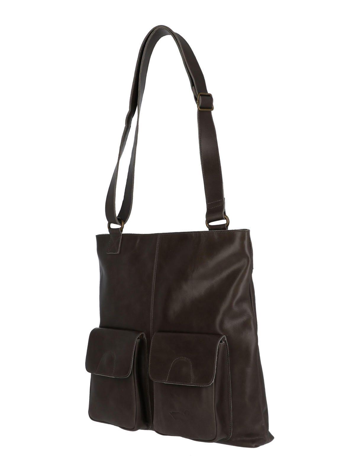 Cartera Cuero Mujer Gillian Bag Gris-1