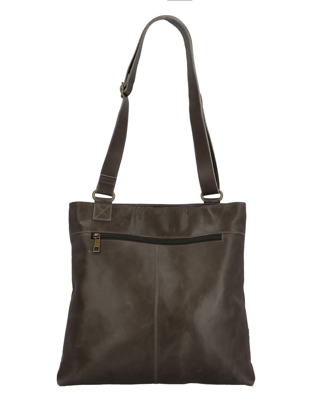 Cartera Cuero Mujer Gillian Bag Gris-2