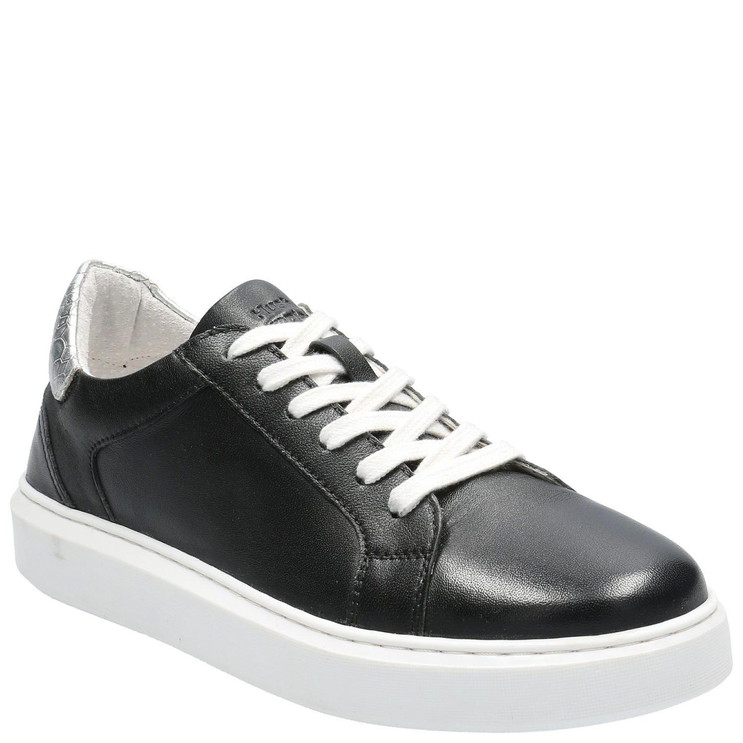 Zapatilla Cuero Mujer Mahal Negro-0