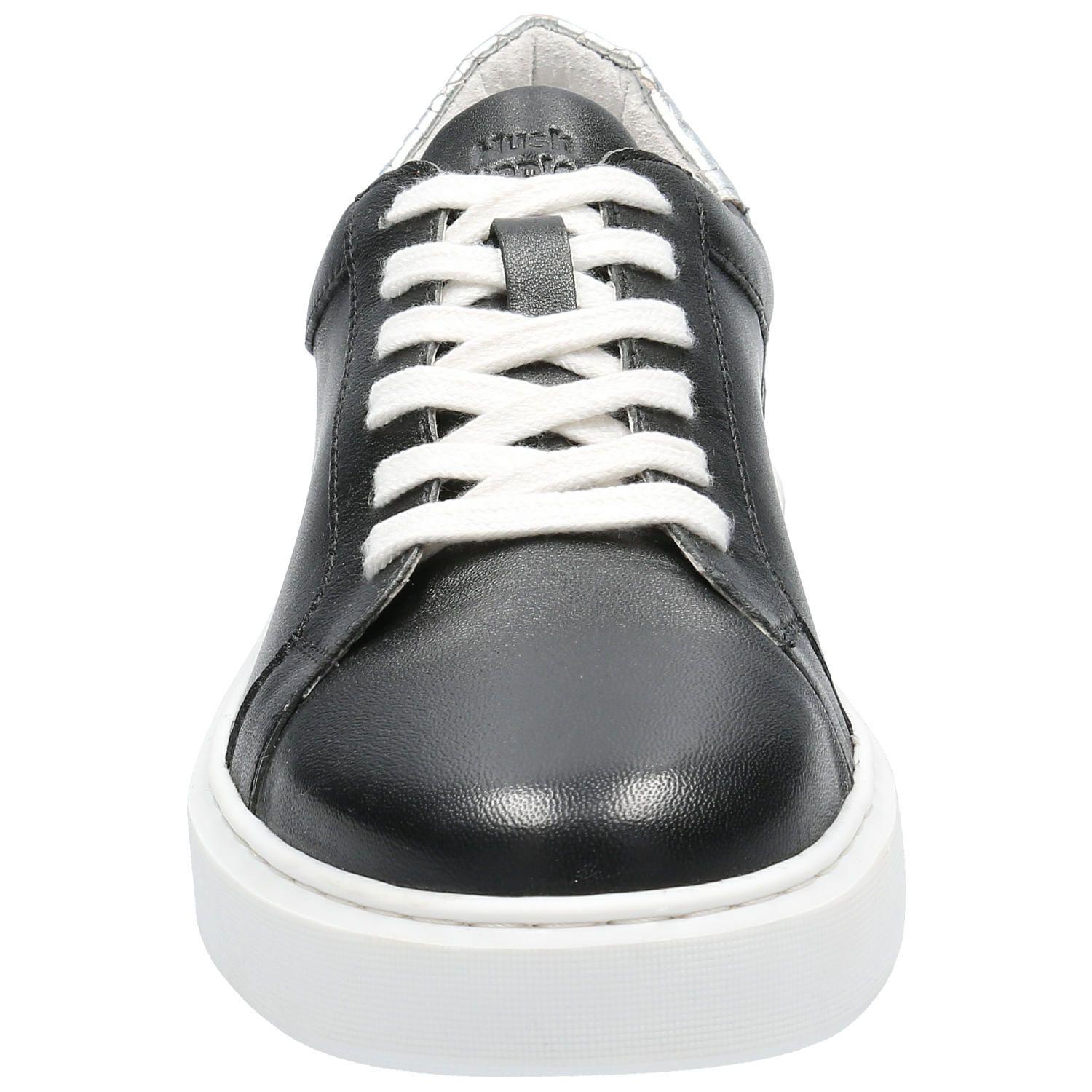 Zapatilla Cuero Mujer Mahal Negro-3