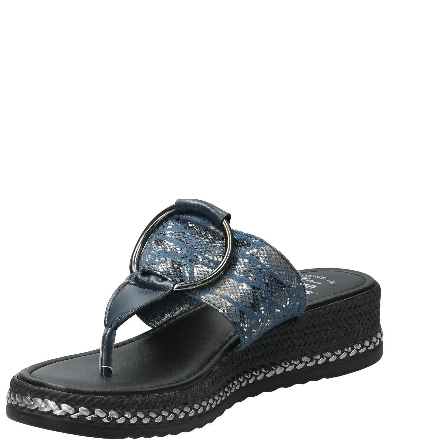 Sandalia Mujer Fiama Azul-4