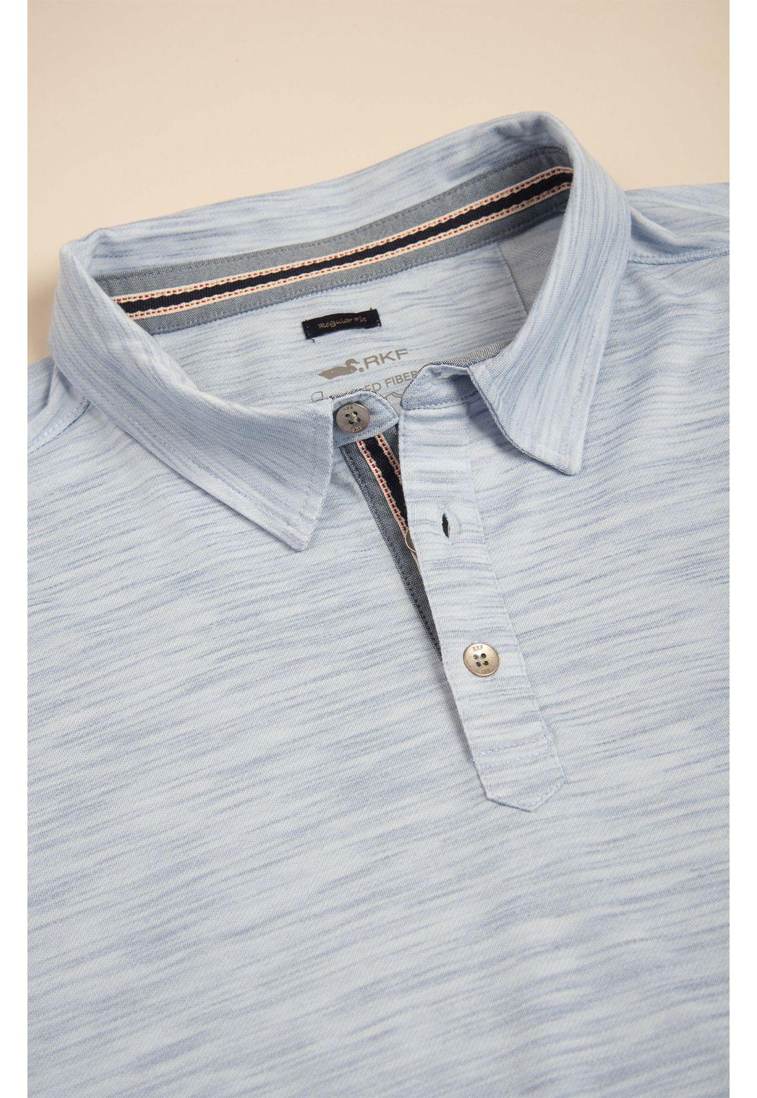 Polera Hombre Toledo Celeste-3