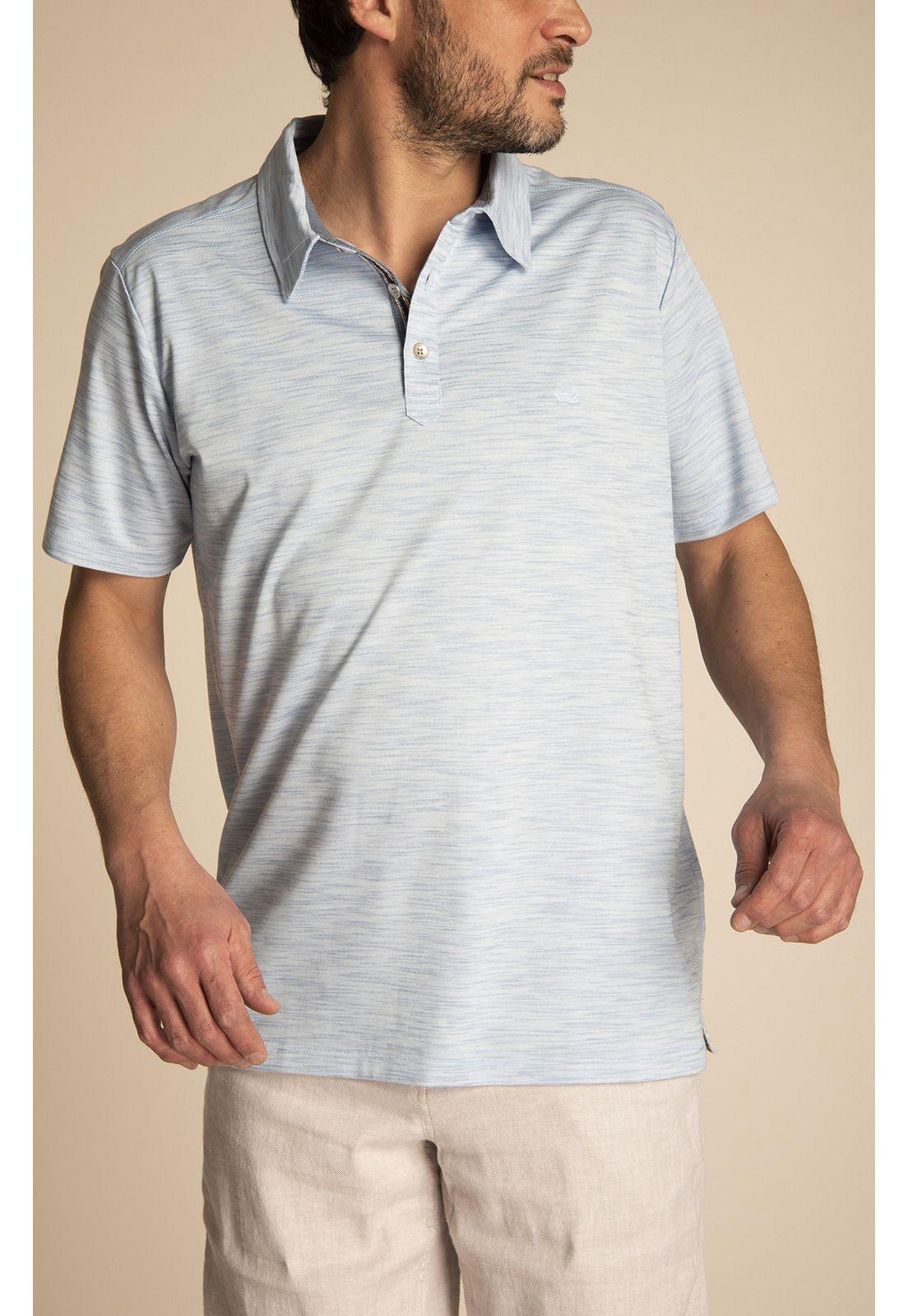 Polera Hombre Toledo Celeste-6