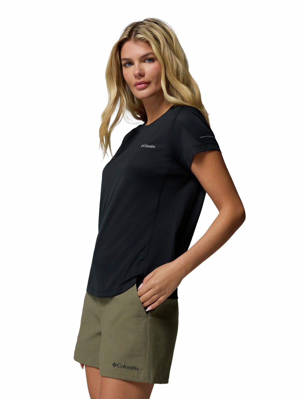 Polera M/C Mujer Zero Rules Light Negro-1