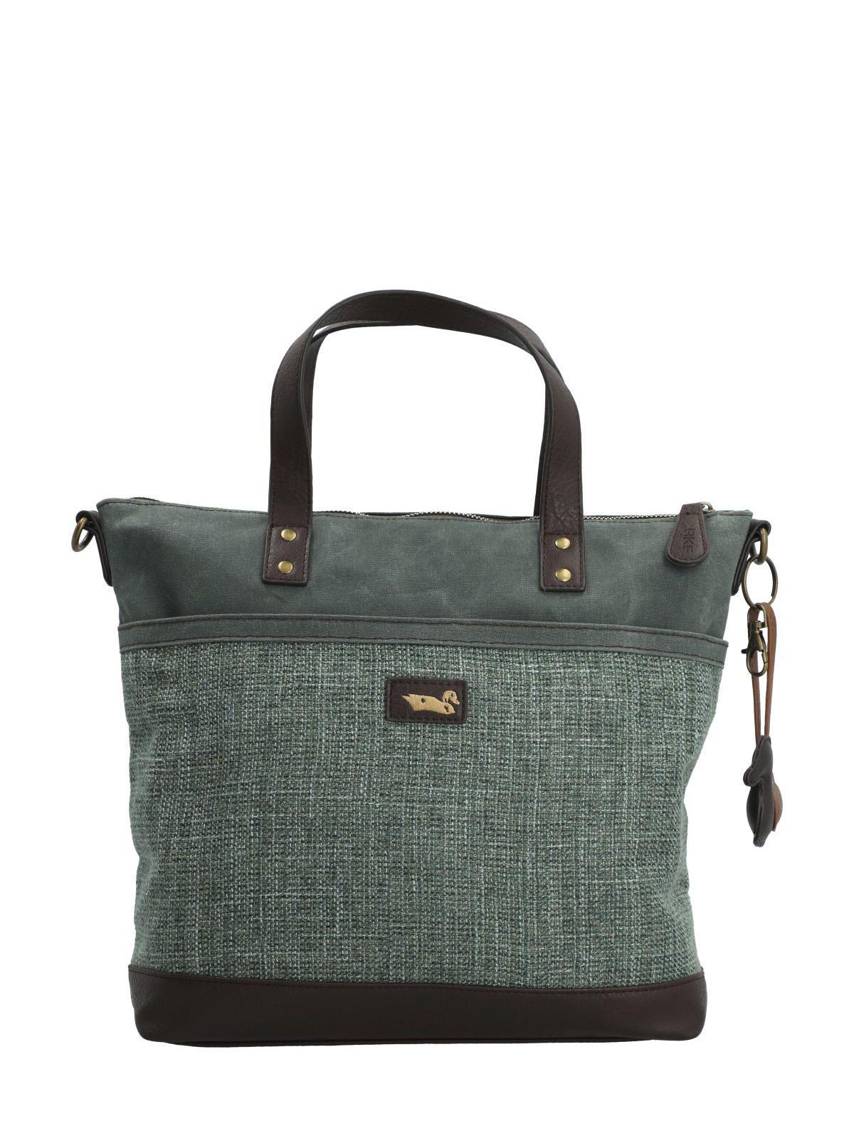 Cartera Textil Mujer Qori Tote Verde-0