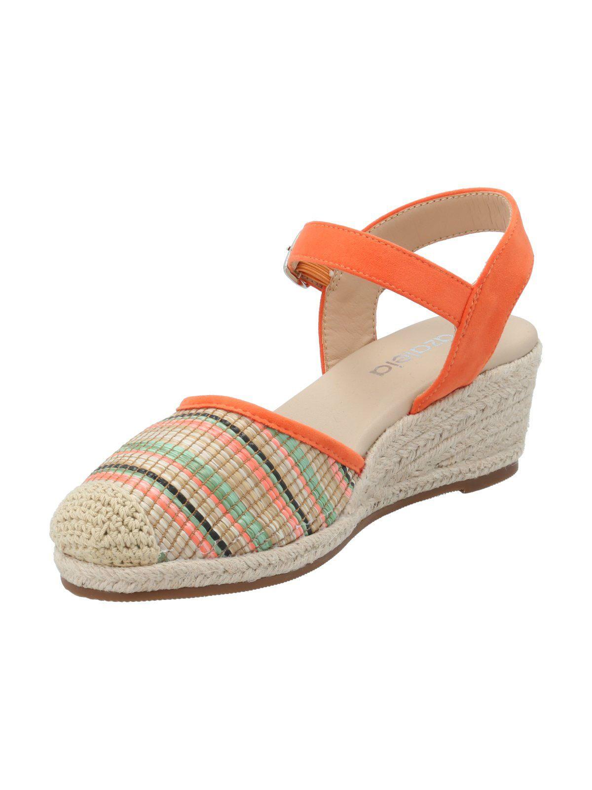Alpargata Mujer Cedrina Naranjo Multi-4