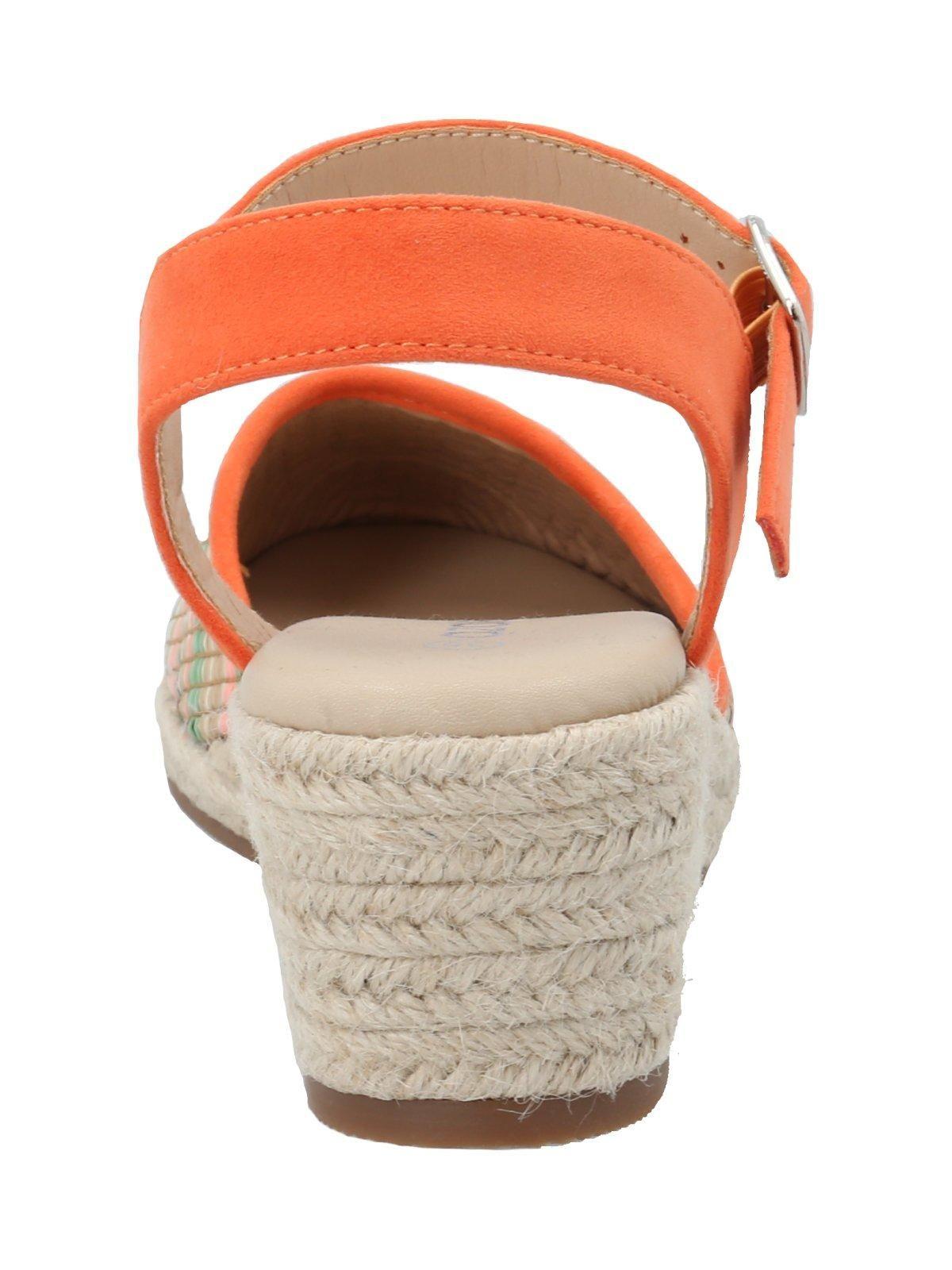 Alpargata Mujer Cedrina Naranjo Multi-6