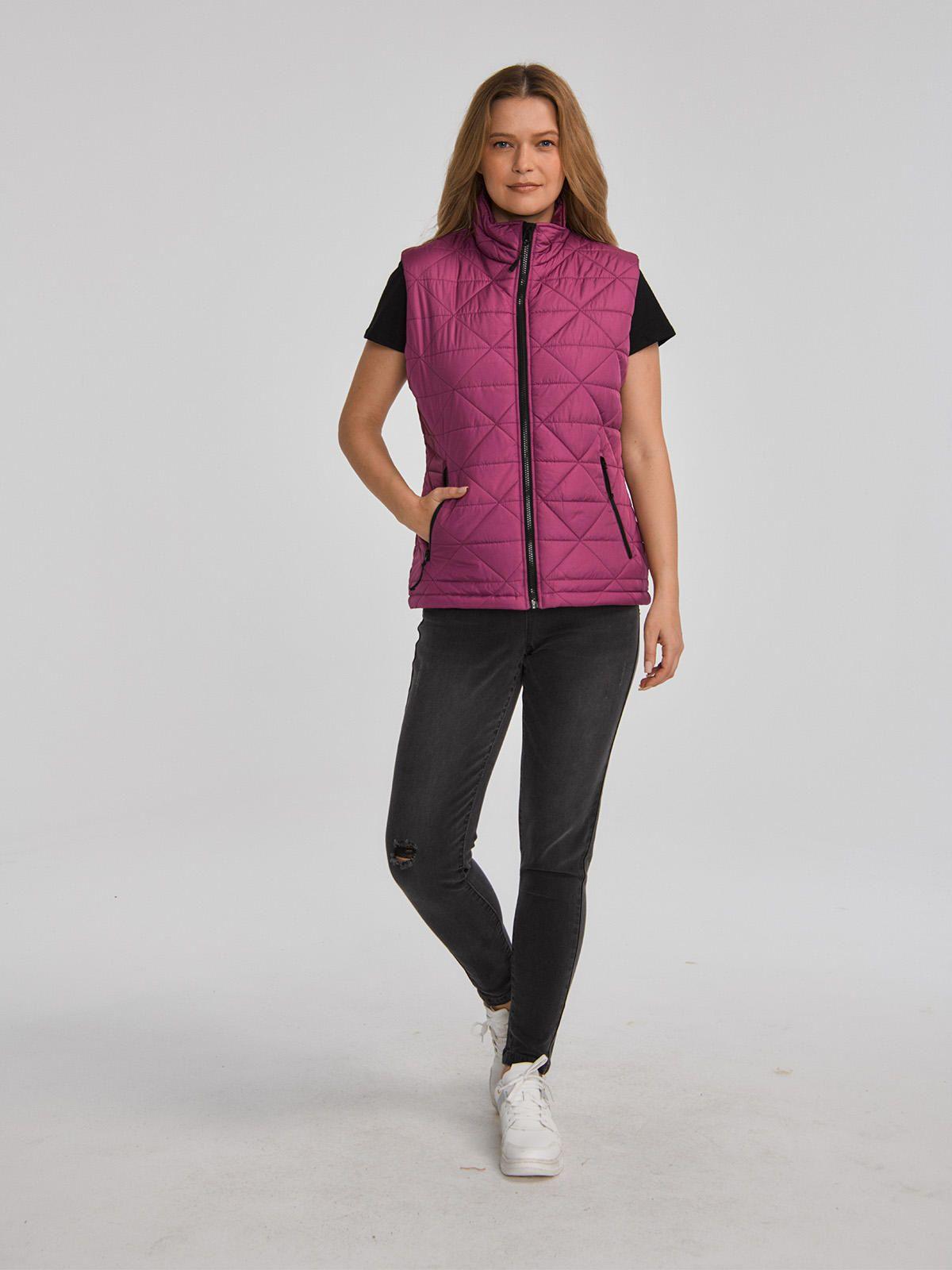 Chaqueta Sin Manga Mujer Mweight Ins Q Vest Rosado-5
