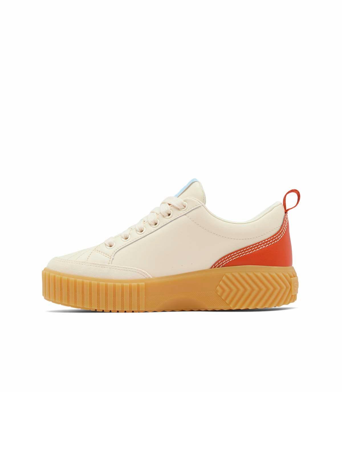 Zapatilla Cuero Ona Ave Low Sneaker Blanco Mujer-4