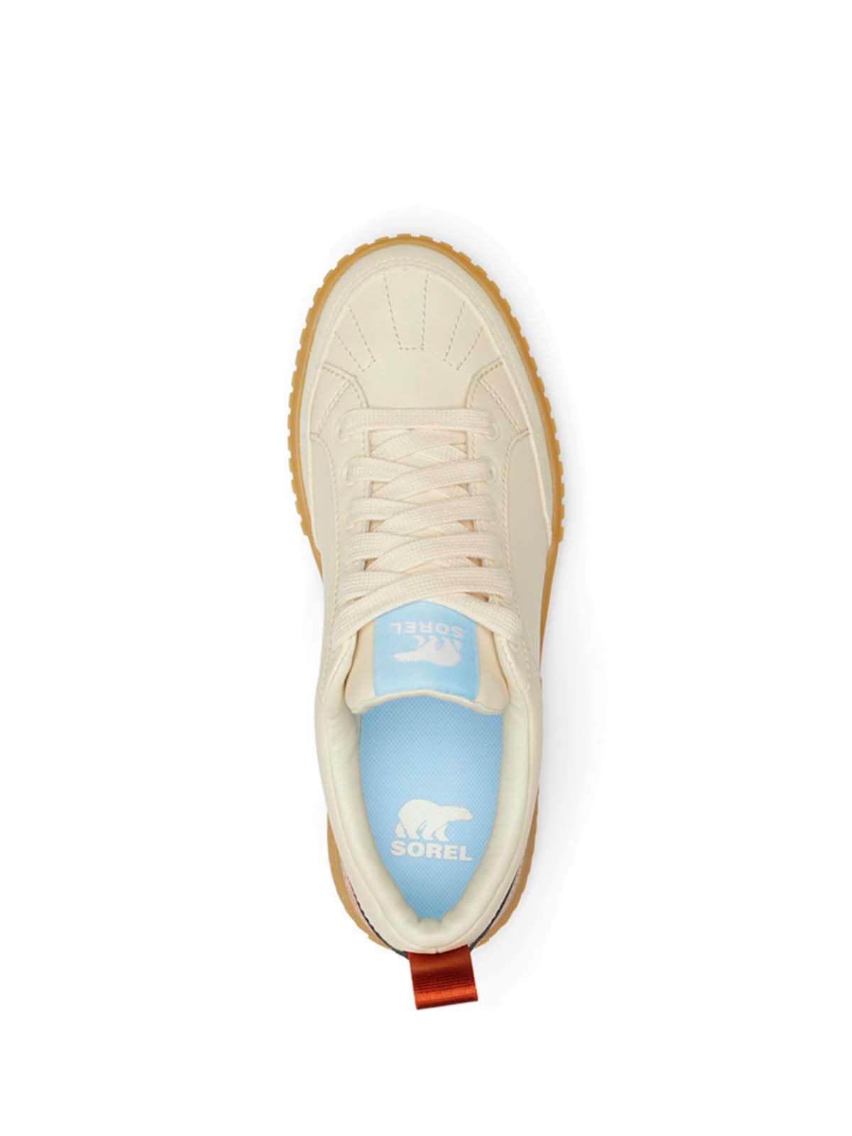 Zapatilla Cuero Ona Ave Low Sneaker Blanco Mujer-5