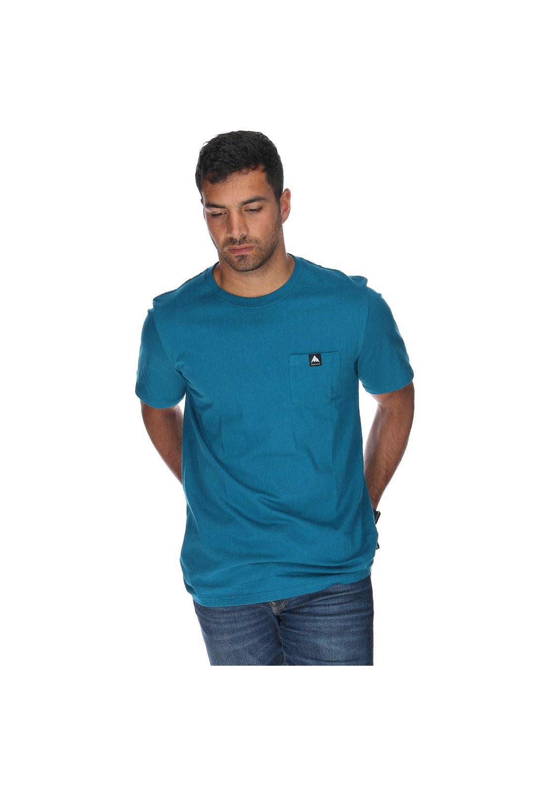 Polera M/C Hombre Monte Granito Verde-1