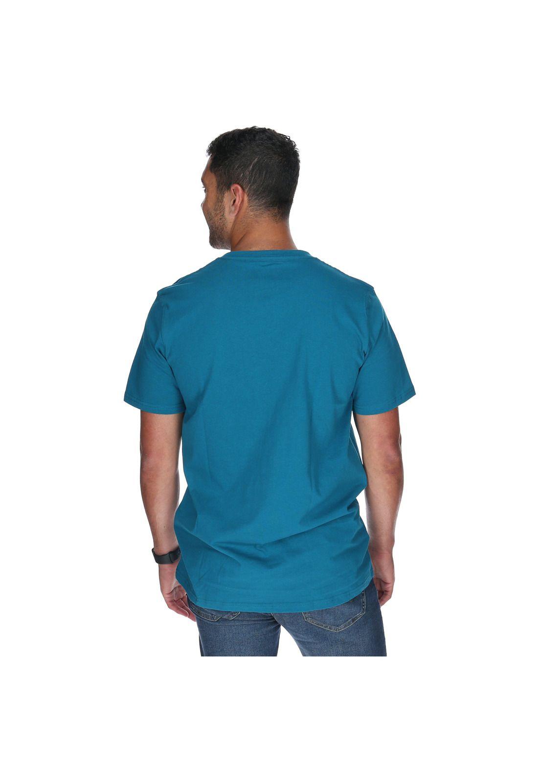 Polera M/C Hombre Monte Granito Verde-4